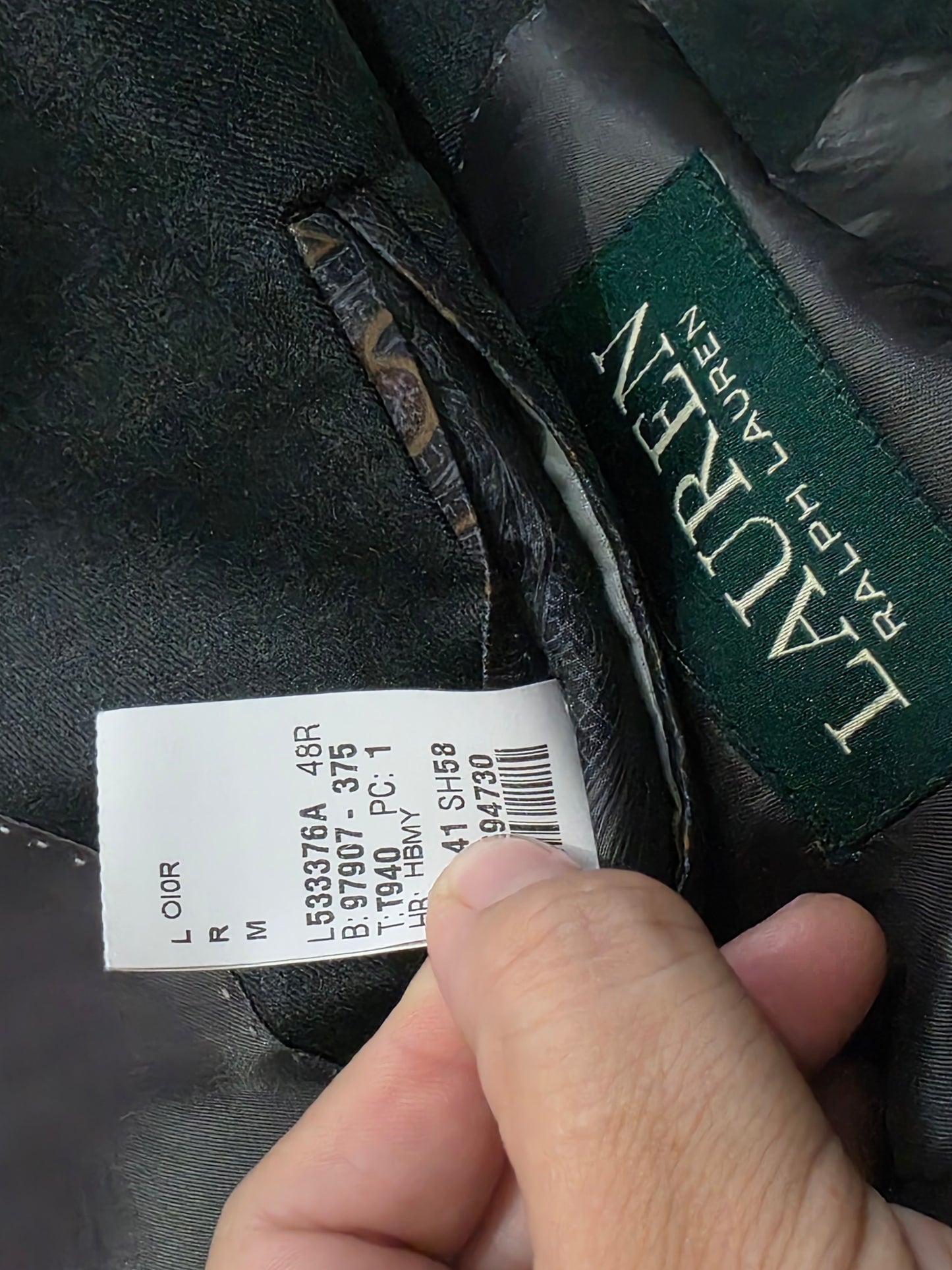 Saco Ralph Lauren 48r Gris