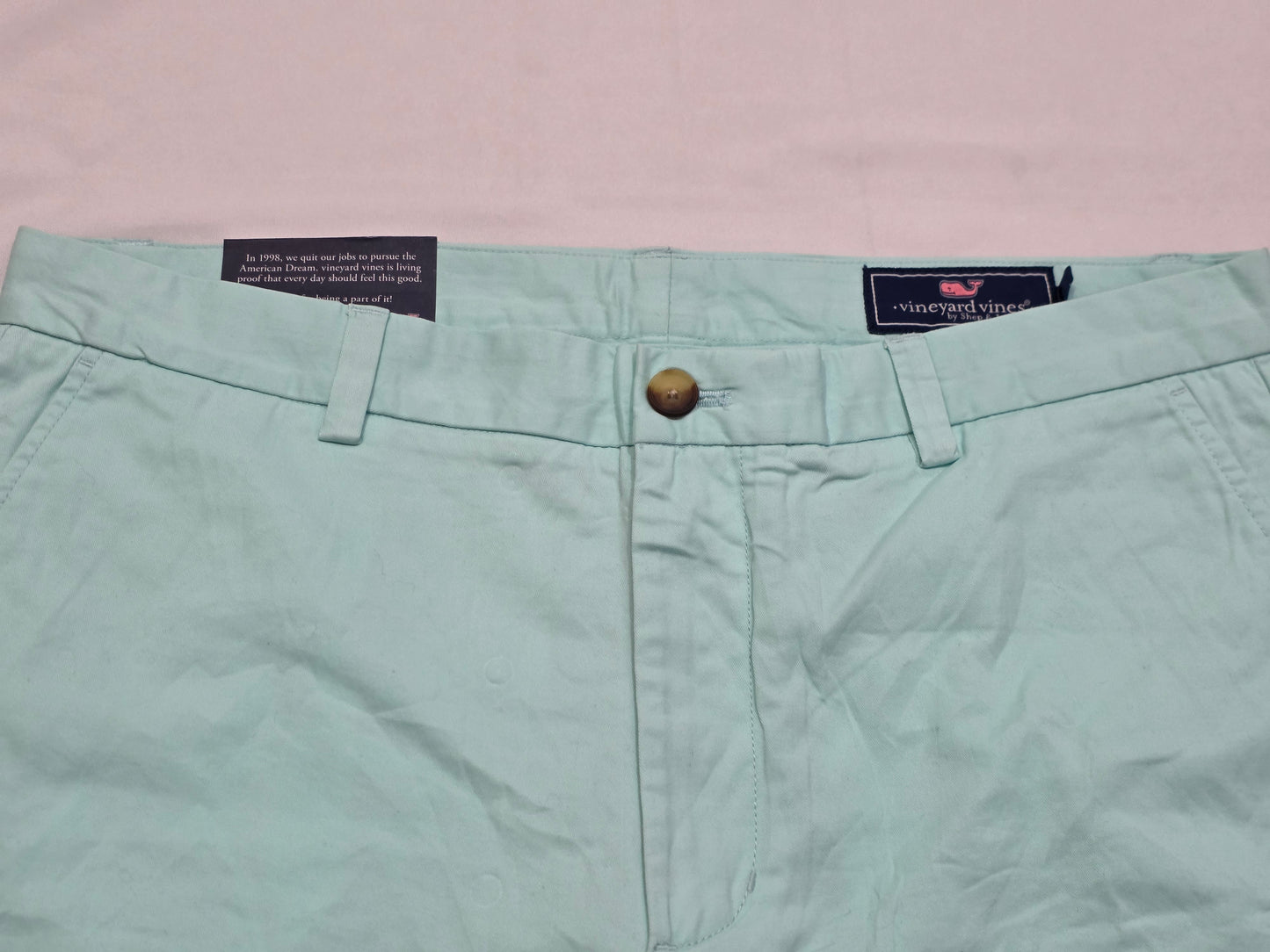 Bermuda Vineyard Vines Talla 34 Azul Claro
