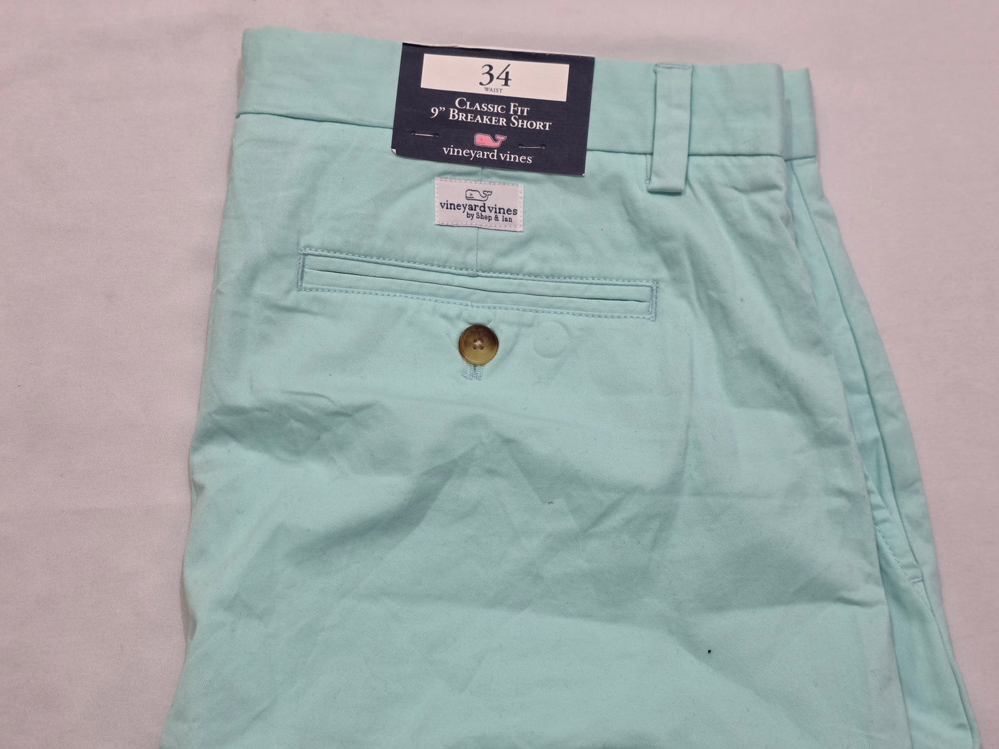 Bermuda Vineyard Vines Talla 34 Azul Claro