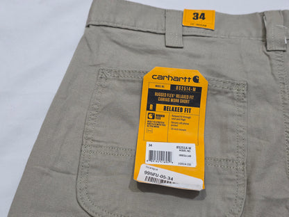 Bermuda Carhartt Talla 34 Relaxed Fit Cafe