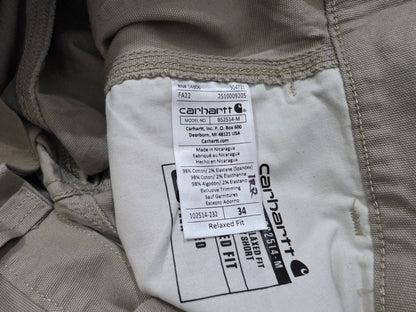 Bermuda Carhartt Talla 34 Relaxed Fit Cafe