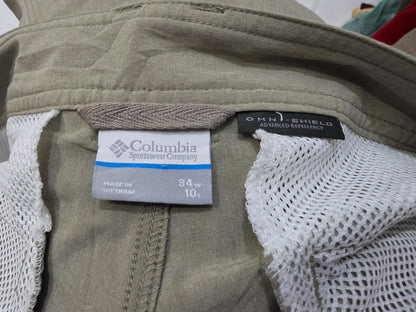 Bermuda Columbia Talla 34 Omnishield Cafe