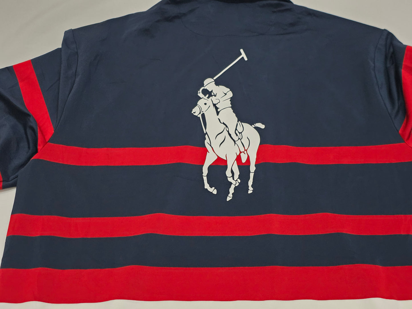 Playera Polo Ralph Lauren Ryder Cup Big Pony Mediana M Azul