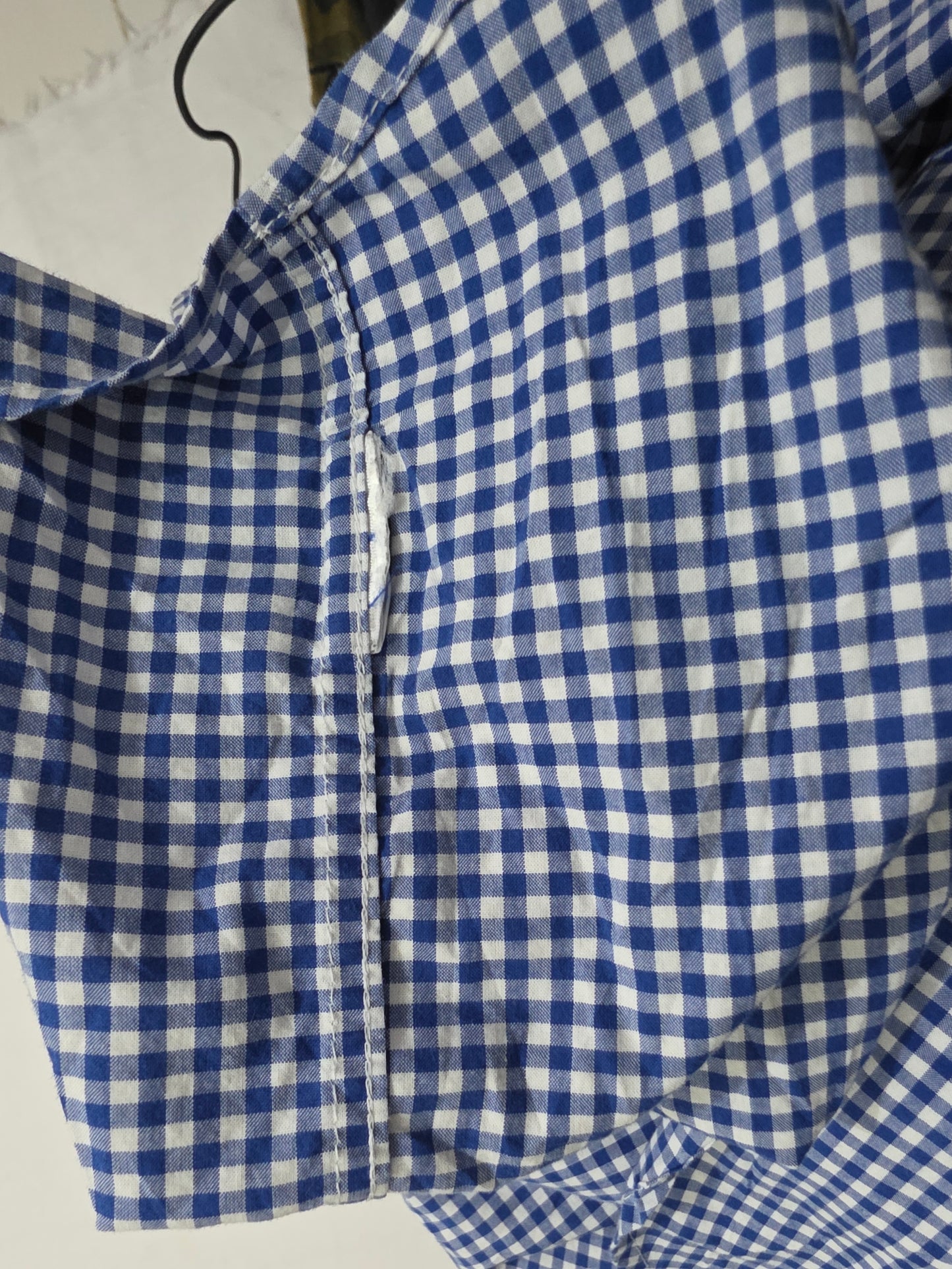 Camisa Ralph Lauren Adolescente Xl Azul Cuadro