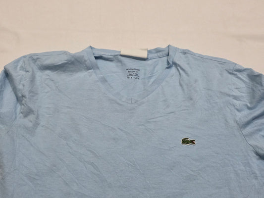 Playera Lacoste Chica S Fr 3 Azul Claro