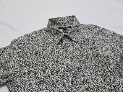 Camisa Michael Kors Chica S Blanca Y Verde Manga Corta