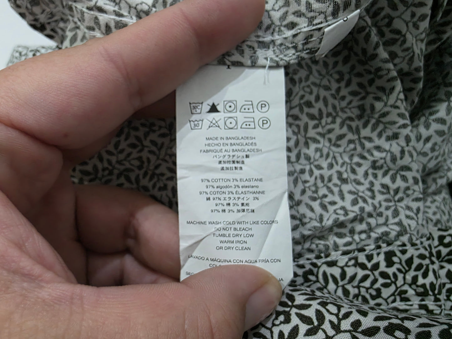 Camisa Michael Kors Chica S Blanca Y Verde Manga Corta