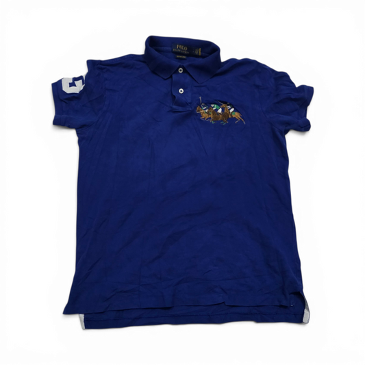 Playera Polo Ralph Lauren Chico S Azul