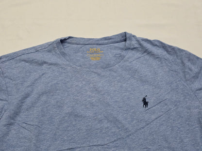 Playera Ralph Lauren Chicos Azul Claro Pony Azul Manga Larga