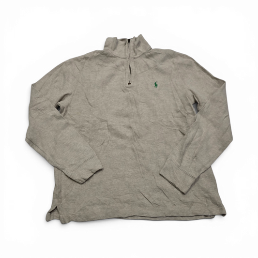 Sueter Ralph Lauren Chico S Cafe Pony Verde Cierre Corto