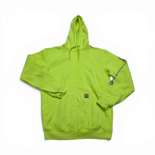Sudadera Carhartt Chico S Verde Fosforescente