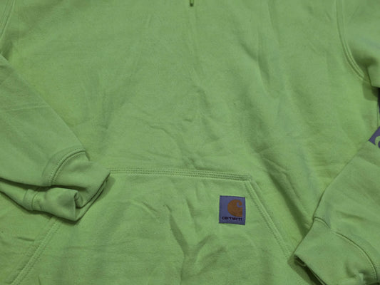 Sudadera Carhartt Chico S Verde Fosforescente