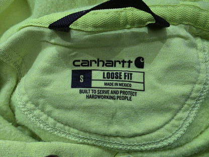 Sudadera Carhartt Chico S Verde Fosforescente
