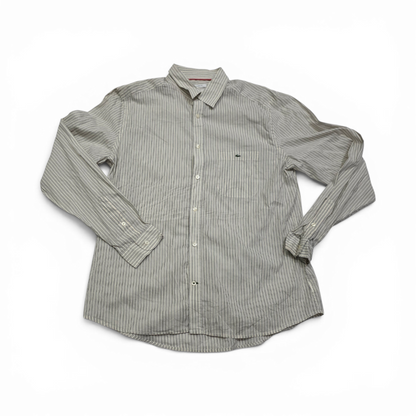 Camisa Lacoste Grande L 42 Cafe Moderm Fit