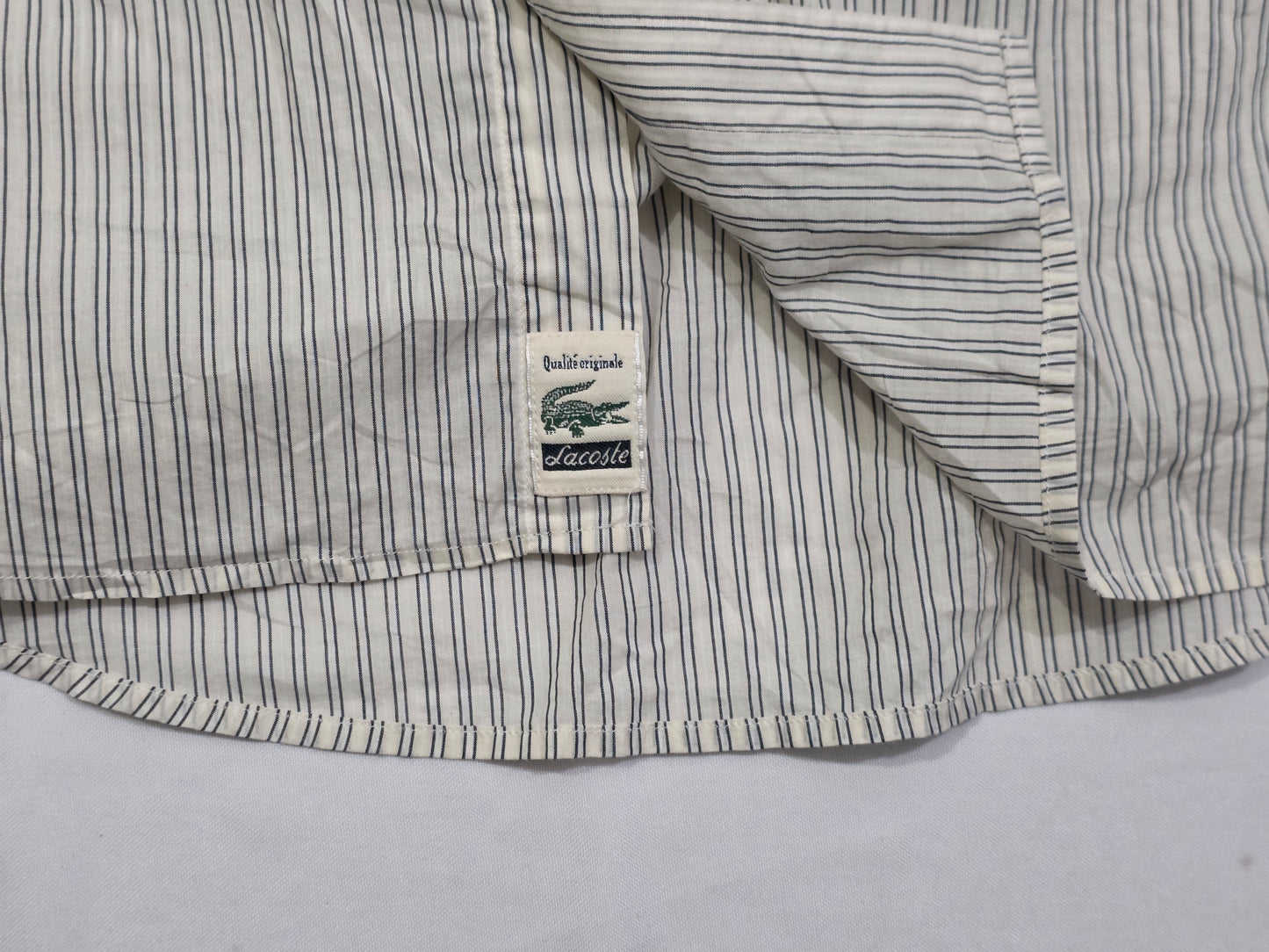 Camisa Lacoste Grande L 42 Cafe Moderm Fit