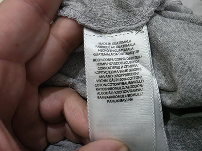 Playera Con Gorro Ralph Lauren Mediana M Gris Oso Manga Larg