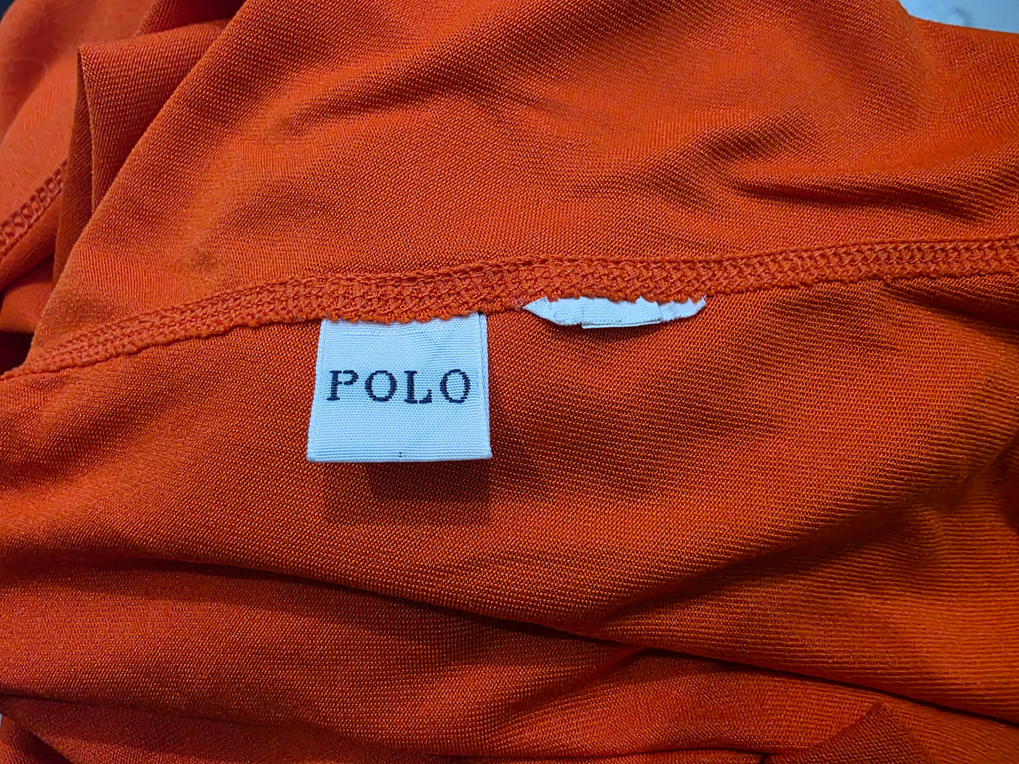 Playera Ralph Lauren Performance Mediana M Naranja