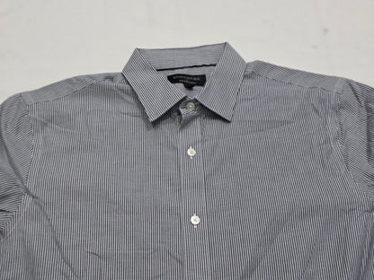 Camisa Banana Republic Mediana M Azul Lineas
