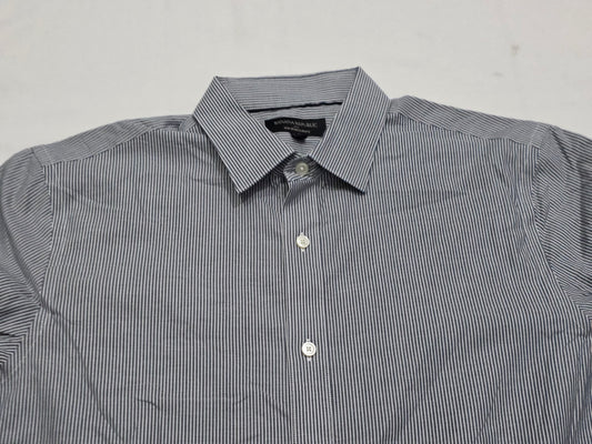 Camisa Banana Republic Mediana M Azul Lineas