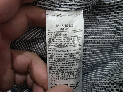 Camisa Banana Republic Mediana M Azul Lineas