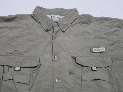 Camisa Columbia Grande L Verde