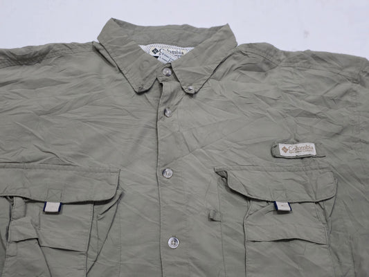 Camisa Columbia Grande L Verde
