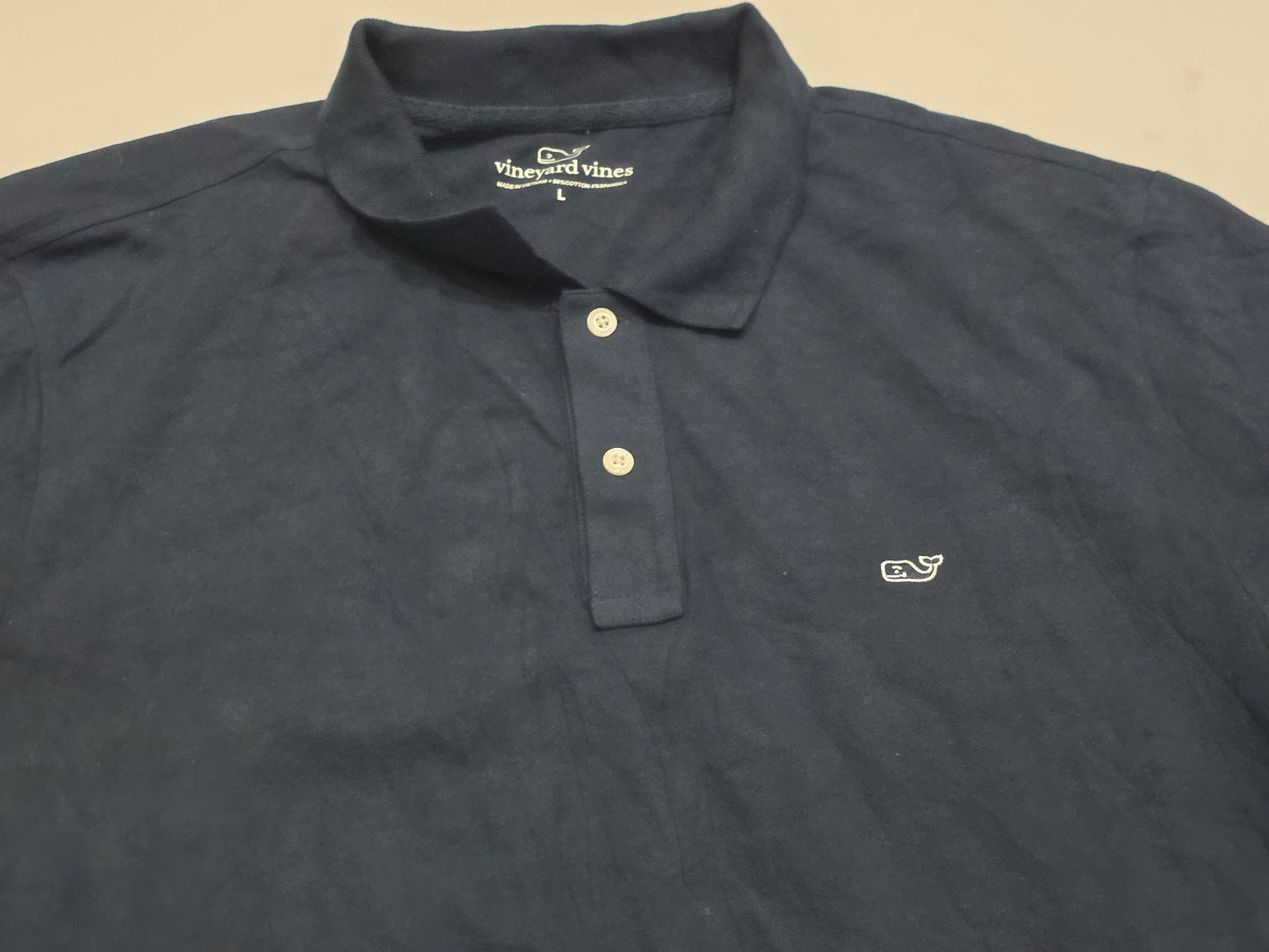 Playera Polo Vineyard Vines Grande L Azul
