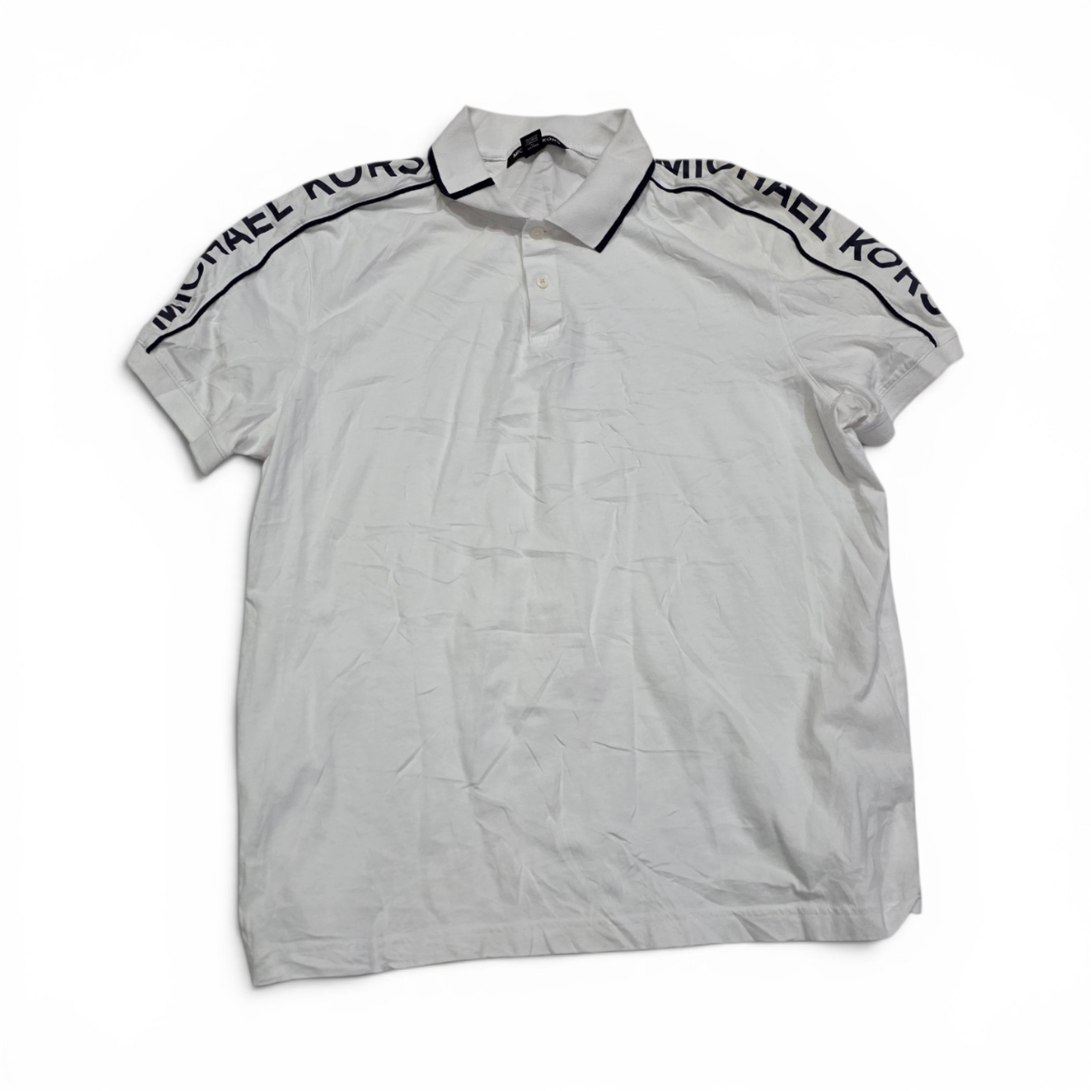 Playera Polo Michael Kors Grande L Blanco