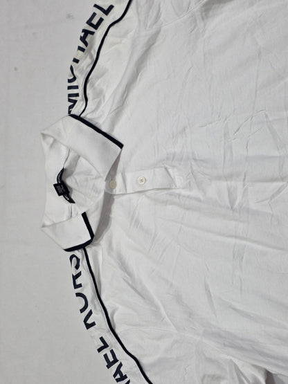 Playera Polo Michael Kors Grande L Blanco