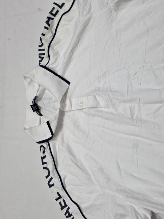 Playera Polo Michael Kors Grande L Blanco