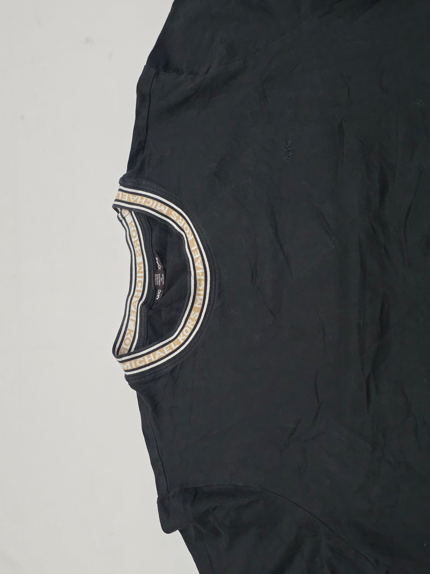 Playera Michael Kors Xgrande Xl Negro Letras