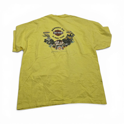 Playera Harley Davidson Xgrande Xl Amarillo Looney Tunes