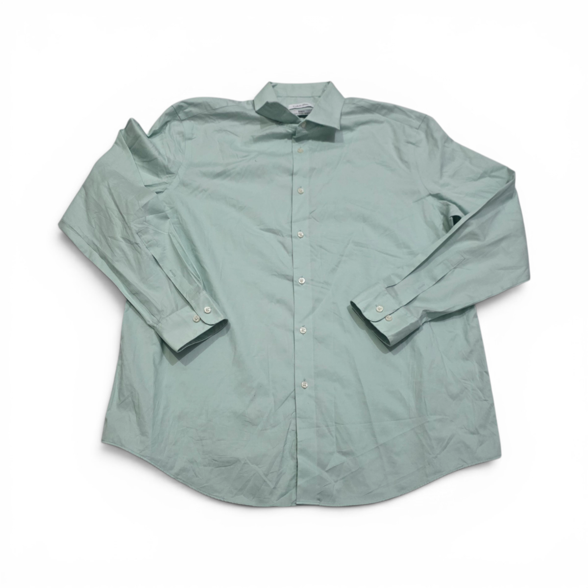 Camisa Calvin Klein Xgrande Xl Verde Menta