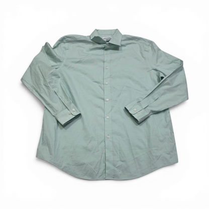 Camisa Calvin Klein Xgrande Xl Verde Menta
