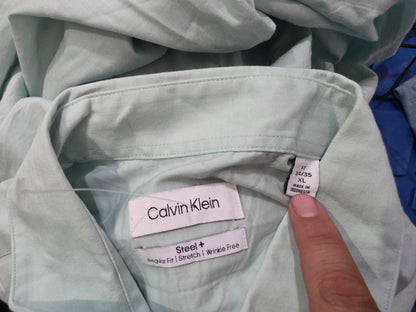 Camisa Calvin Klein Xgrande Xl Verde Menta