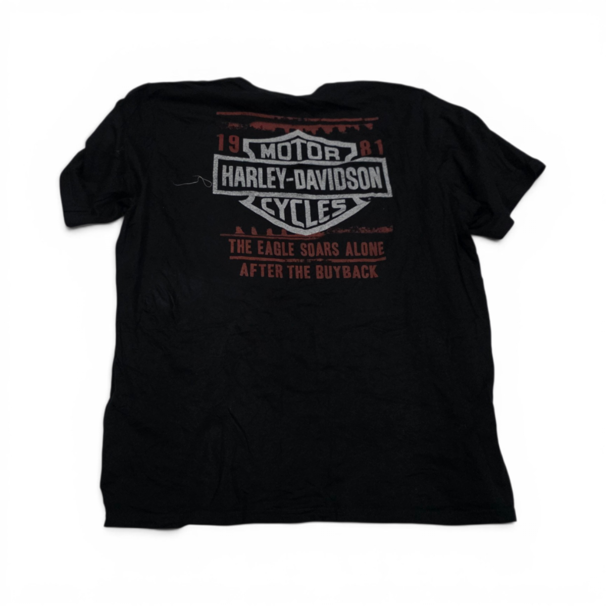 Playera Hraley Davidson Xgrande Xl Negro Willi G