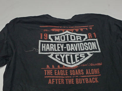 Playera Hraley Davidson Xgrande Xl Negro Willi G