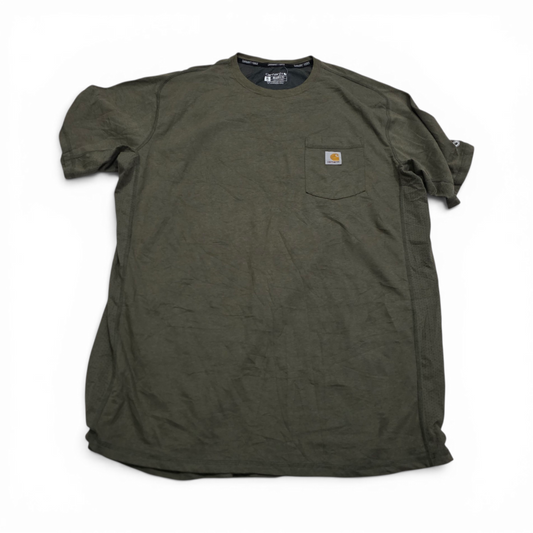Playera Carhartt Xgrande Xl Verde Relaxed Fit