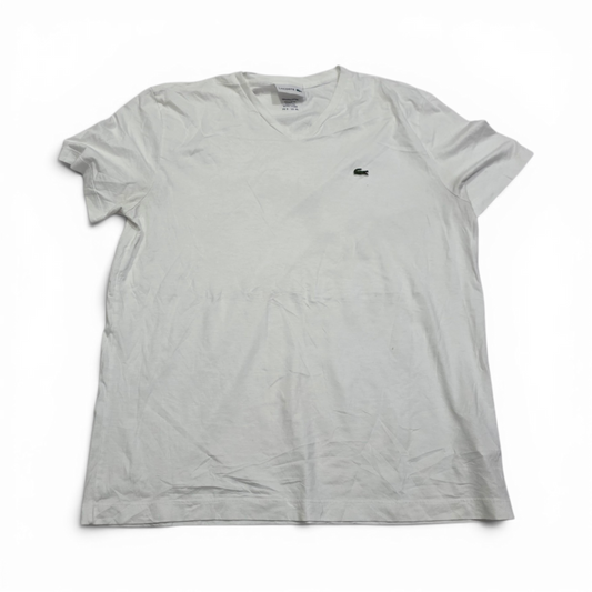 Playera Lacoste Xgrande Xl Fr 6 Blanco