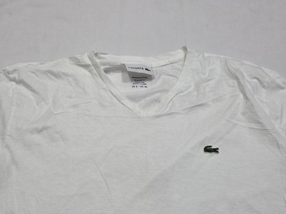 Playera Lacoste Xgrande Xl Fr 6 Blanco