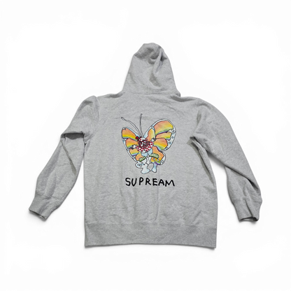 Sudadera Supreme Xgrande Xl Gris