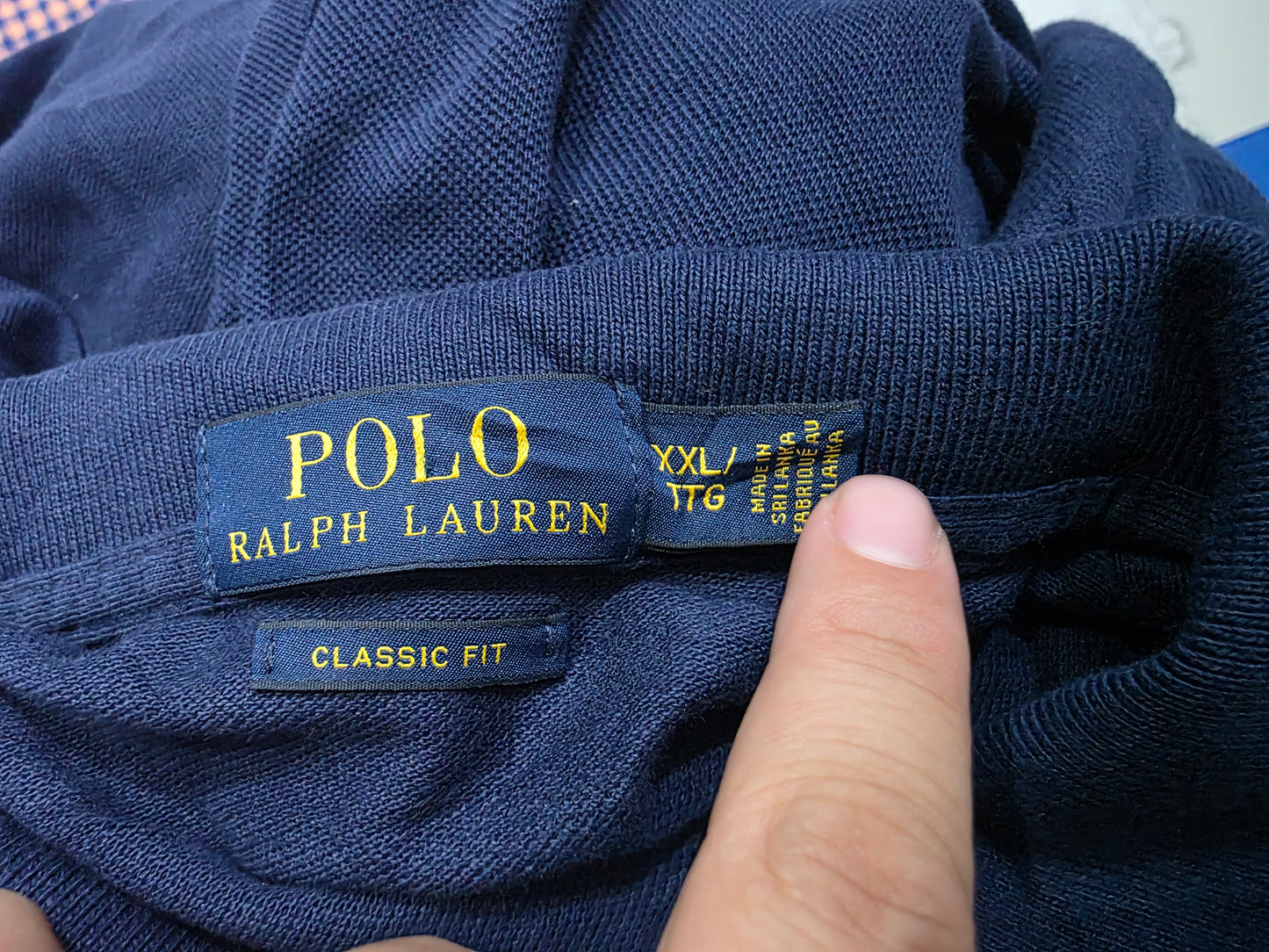 Playera Polo Ralph Lauren 2xl Azul Pony Rojo