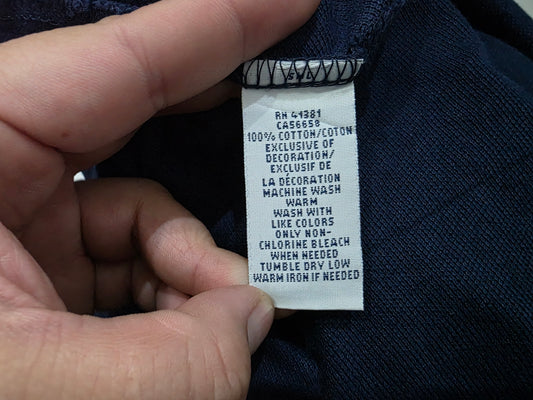 Playera Polo Ralph Lauren 2xl Azul Pony Rojo