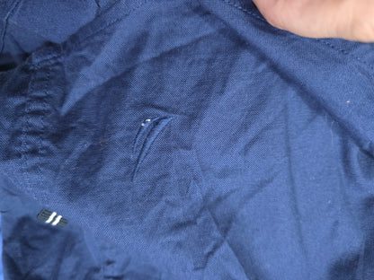 Camisa Nautica 2xl Azul Marino Manga Corta