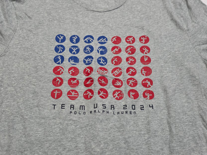 Playera Vineyard Vines 2xl Gris Team Usa