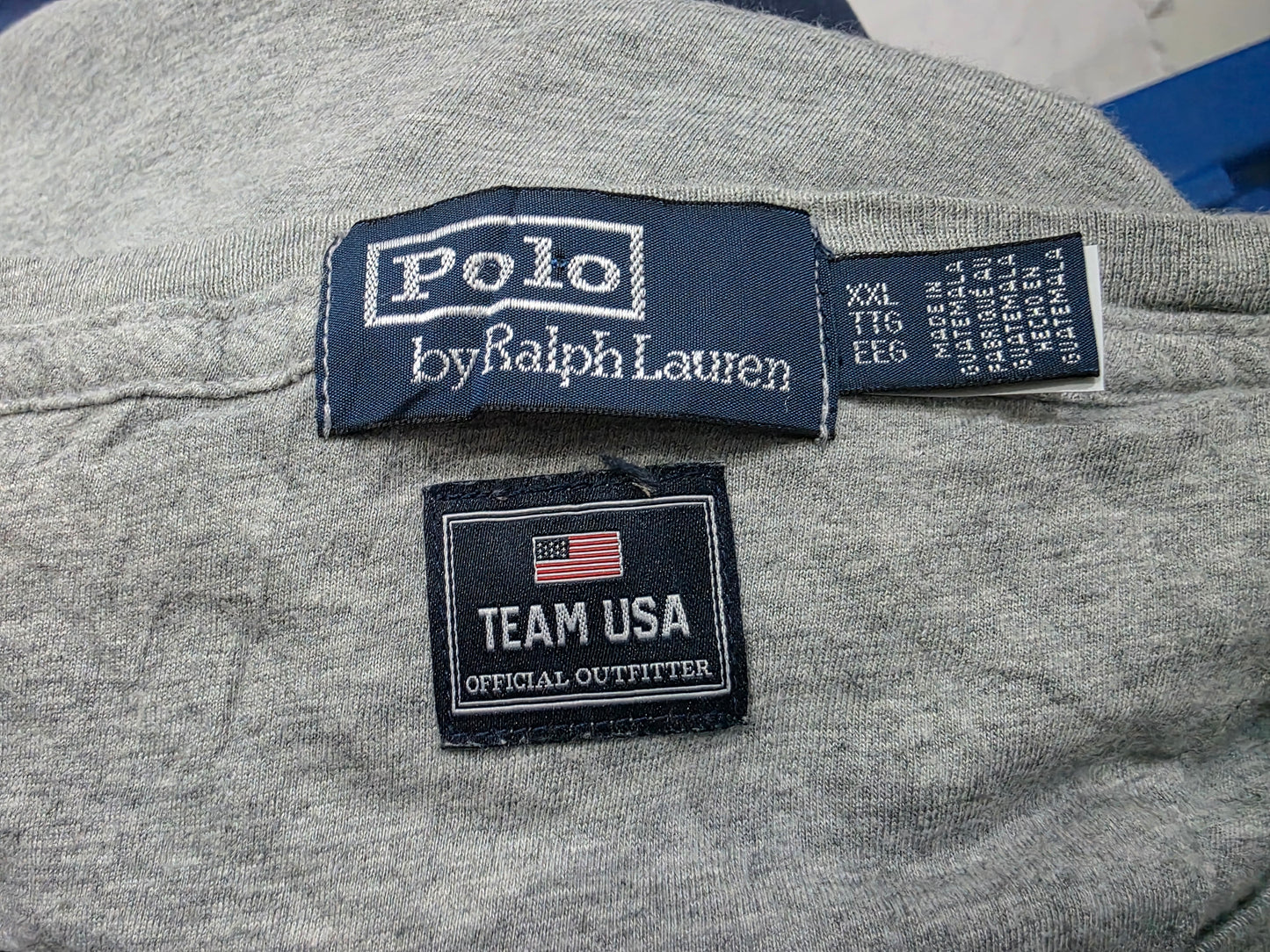 Playera Vineyard Vines 2xl Gris Team Usa