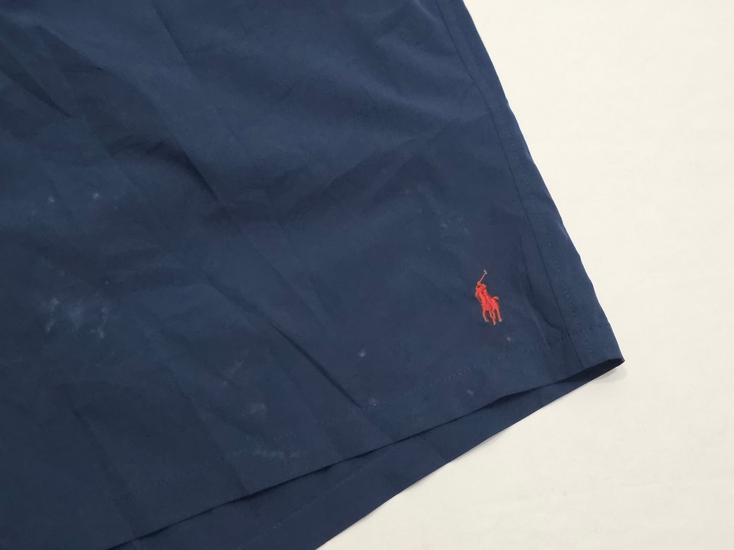 Bermuda Ralph Lauren 2xb Azul Pony Rojo