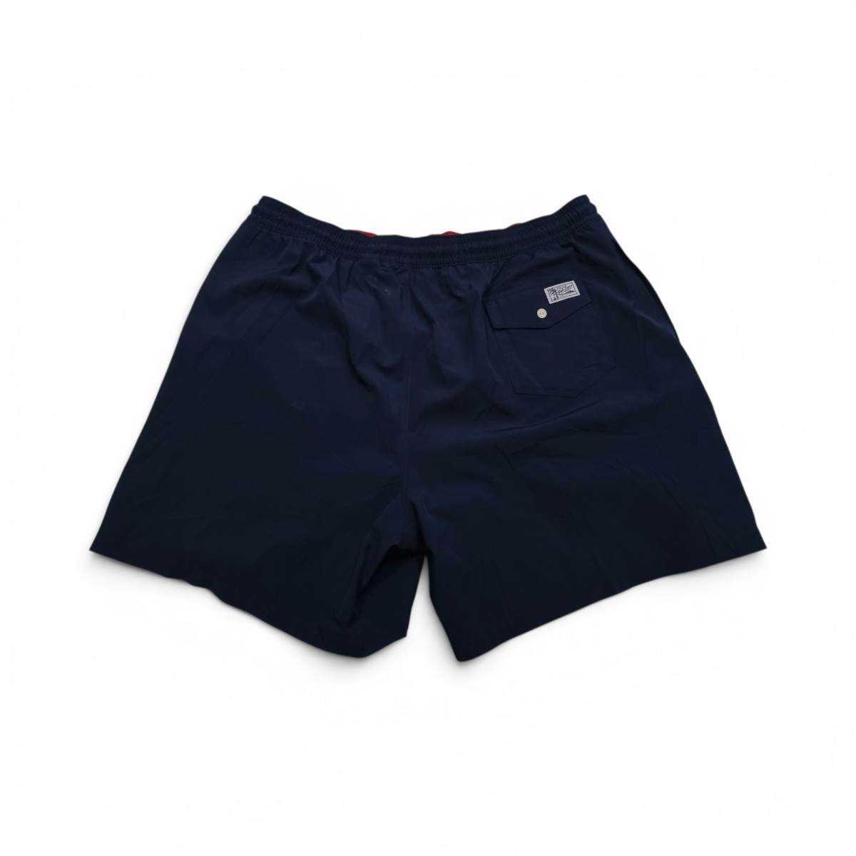 Bermuda Ralph Lauren 2xb Azul Pony Rojo