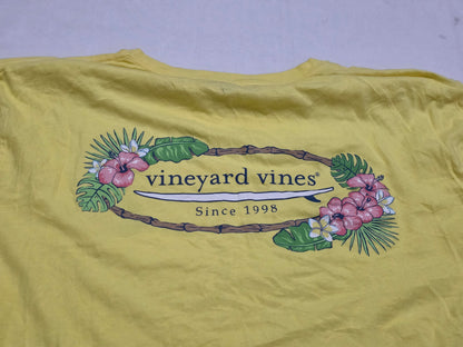 Playera Vineyard Vines 3xb Amarillo