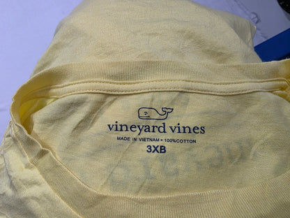 Playera Vineyard Vines 3xb Amarillo